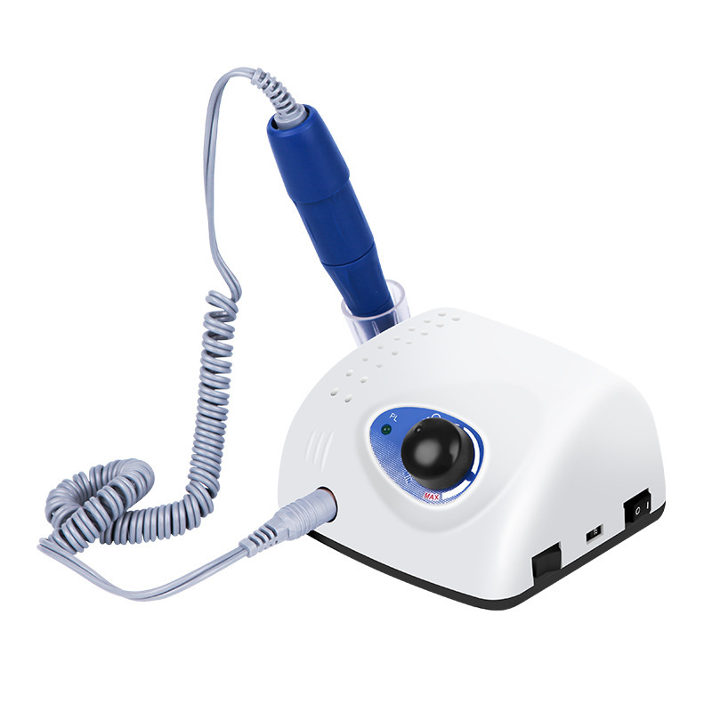 Electric Nail Drill Machine 40000RPM Electric Nail Manicure Machine Adjustable Speed Manicure Pedicure Electric Nail File Gel Nails Exfoliating Polishing