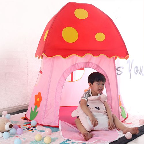Children Fun Mushroom Play Tent Imaginative Game House