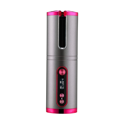 Hair Curler Rotating Curling Tongs Curling Iron Cordless Auto Curler Restriction Rechargeable Ceramic Professional Hair Curler USB ChargingPortable