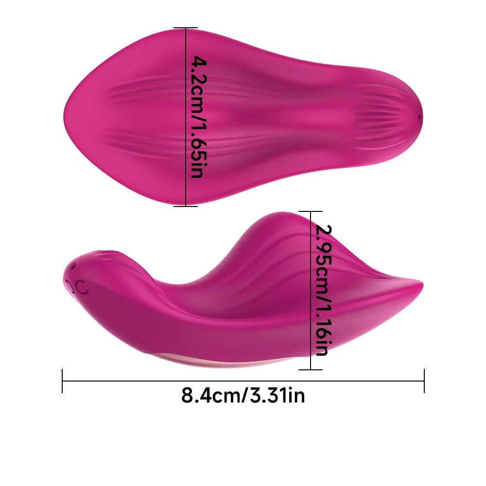Vibrator for Women Stimulator Wearable Panty Clitoral Vibrators G Spot Butterfly Vibrators Massager Magnetic Charging Female Sex Toys For Couples