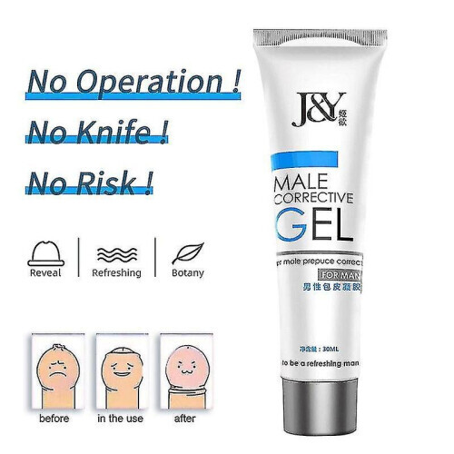 30ml Male Foreskin Phimosis Correction Care Gel Head Physical Foreskin Improvement Liquid Mens Natural Plant Essence Gel