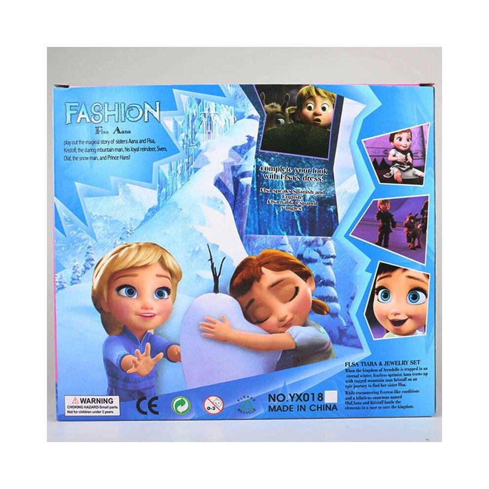Frozen Princess Elsa-Anna-Olaf Doll Figures Hotsale-Playset Birthday Gift