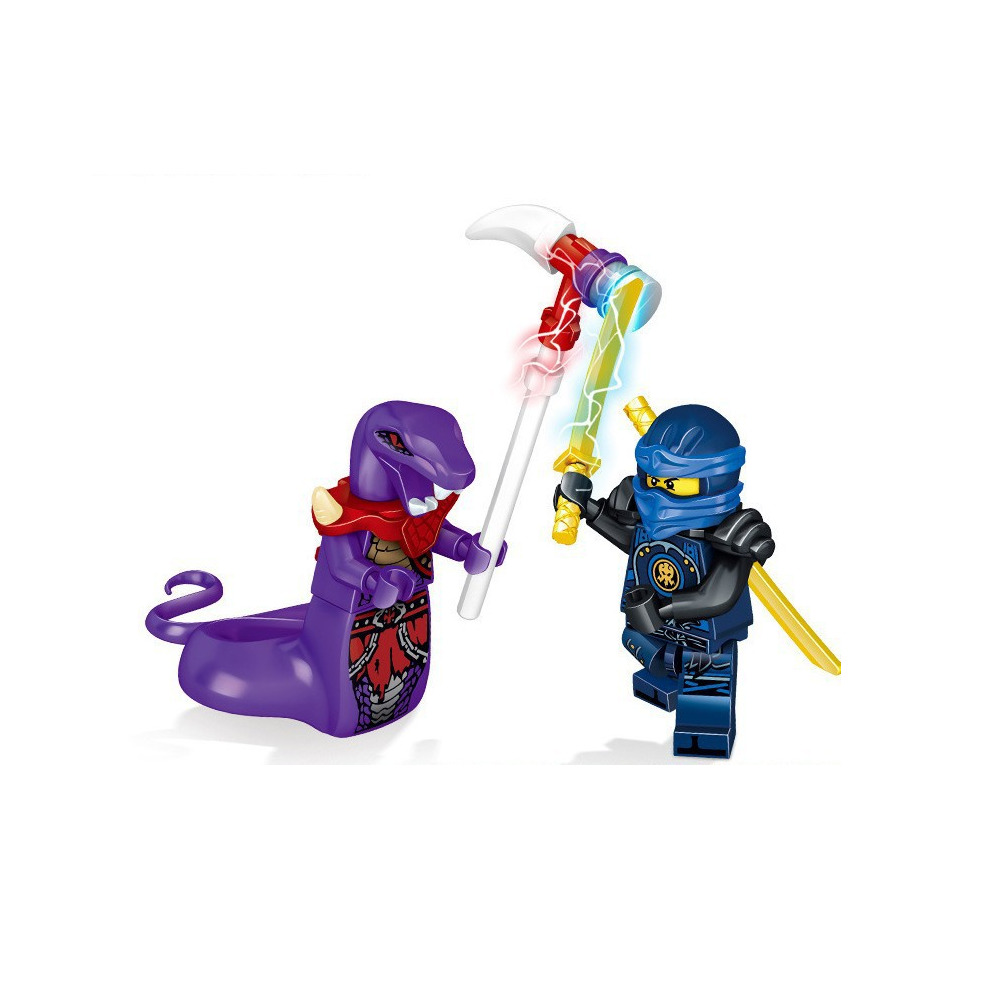 12PCS/SET Ninjago Mini figure Kai Jay Building Blocks Kids Toys XMAS