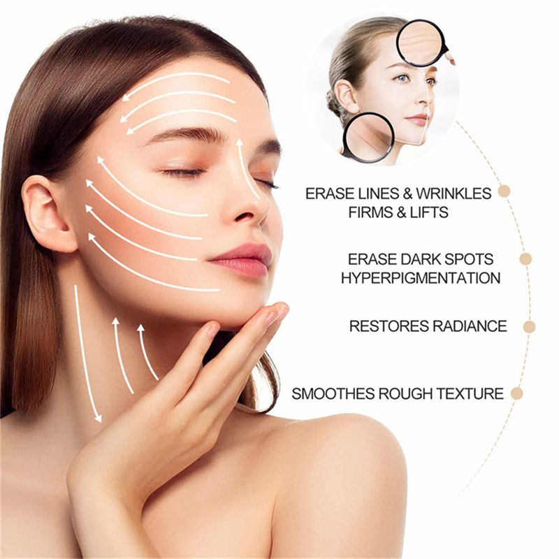 Vitamin C Anti Aging Serum Anti-Wrinkle Fades Fine Lines Face Essence