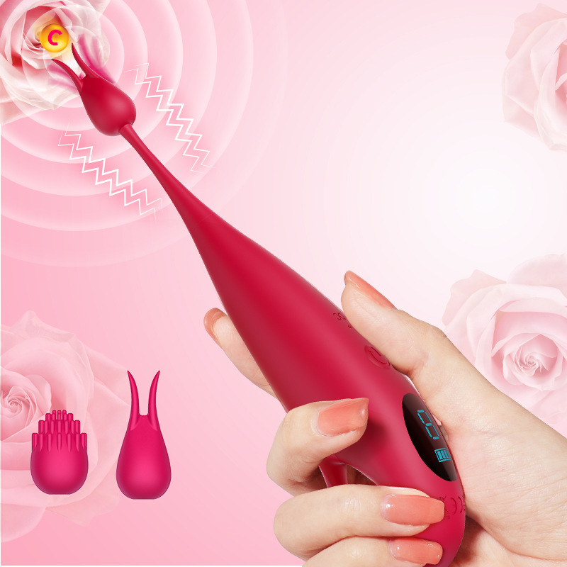 Women Sex Toy Wand Vibrator Female Adult Toys Sex Toys Vibrators with 9 Powerful Vibrations G Spot Vibrator Dildo for Nipple Anal Clitoris Stimulation