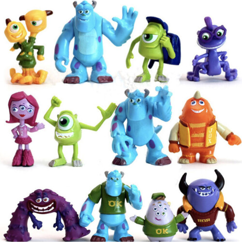 12pcs Monsters Inc Figure Toy Kids Gift