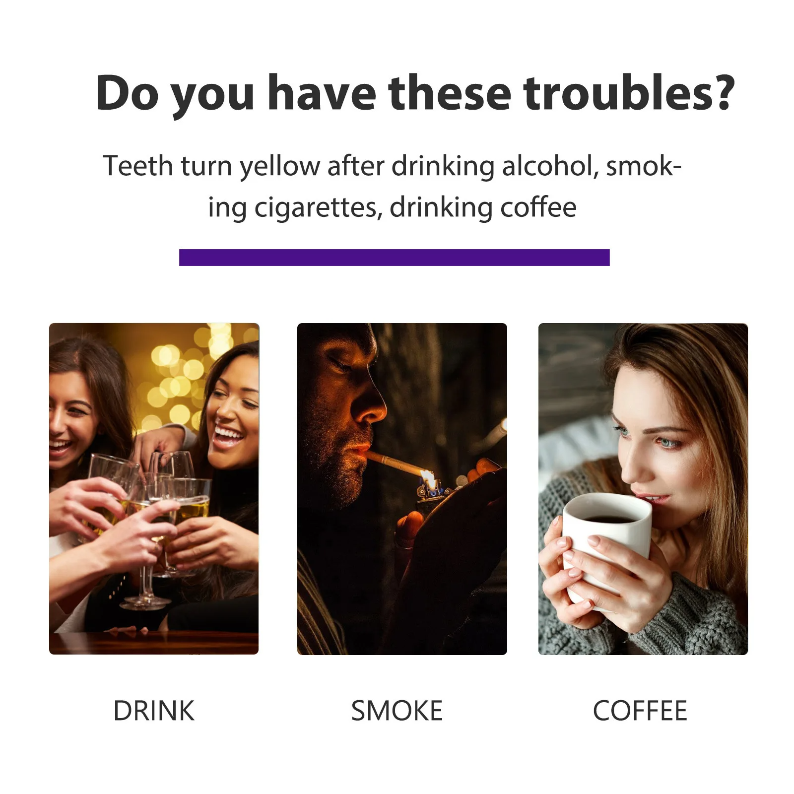 V34 Whitening Correcting Yellow Teeth Removing Stains Oral Cleaning Toothpaste White Teeth Mousse Foam Purple Whitening Cleaning Toothpaste Hygiene