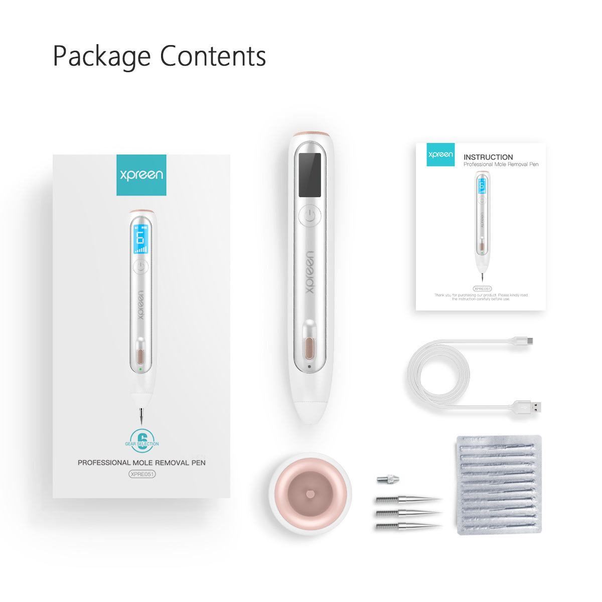 Laser Plasma Pen Freckle Mole Dark Spot Wart Tag Remover LCD Display Spot Tattoo Nevus Remaval Tools Facial Skin Tag Removing Machine Beauty Care Device
