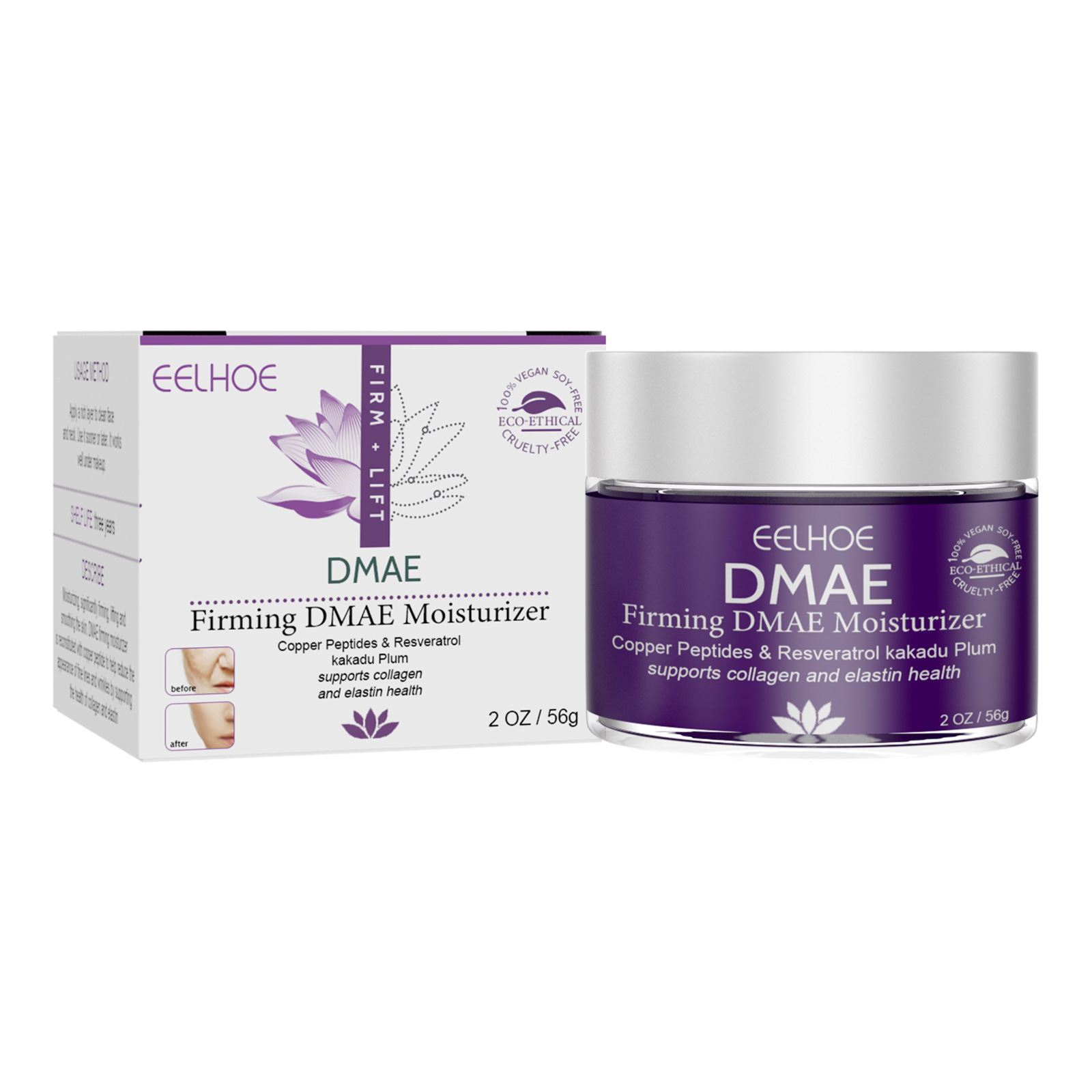 EELHOE Lifting Face Cream Fade Wrinkle Lifting Nourishing Easily Absorbs Improve Dry Skin Hydrating Moisturizing Cream