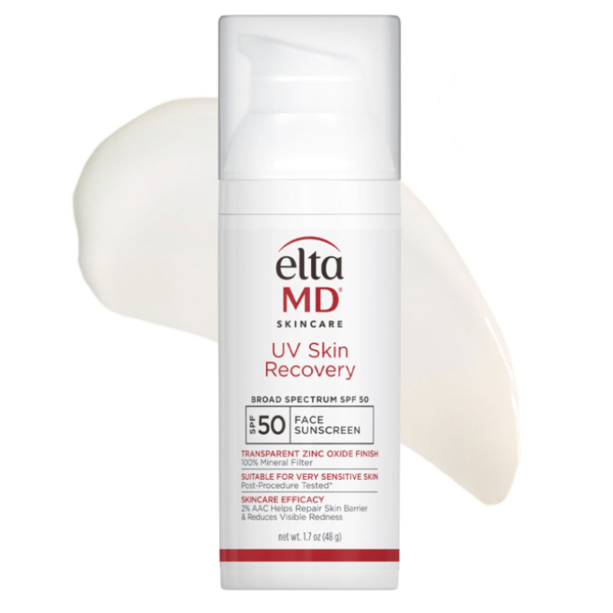 EltaMD UV Clear Facial Sunscreen Broad-Spectrum SPF 50. 1.7 oz / 48g