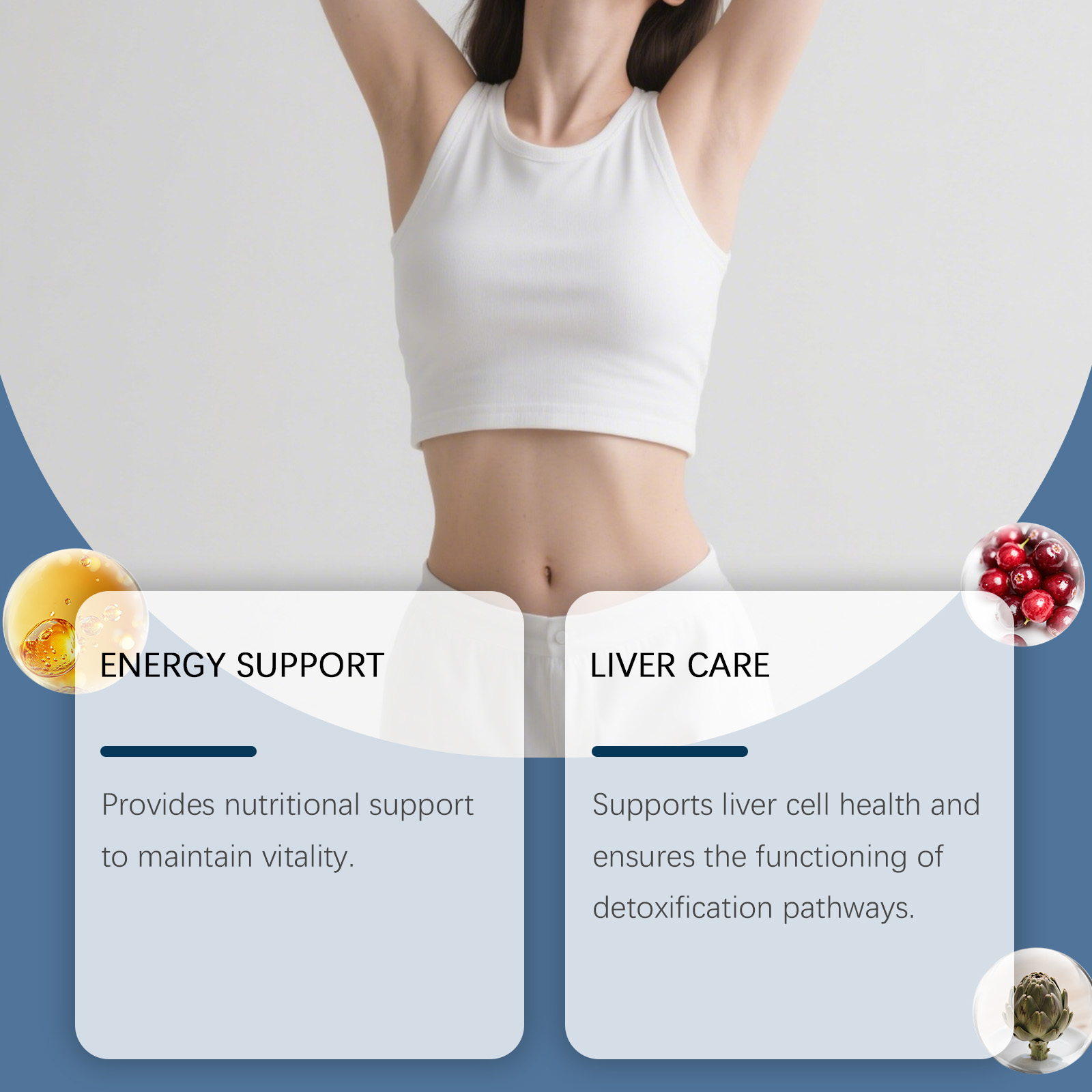 Energy Support Daily Body Nourishment Gentle & Mild Formula Nourishing Formula for Everyday Comfort & Care Supplement to Support Hydration, Wellness