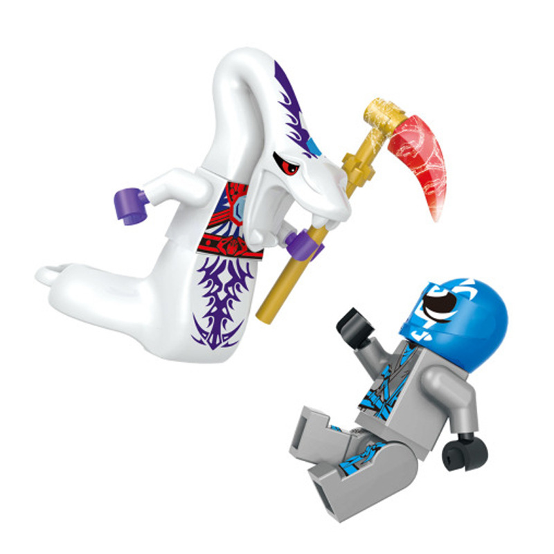 (12 Pcs) Ninja Series Mini Figures Mystery Set Building Blocks Exciting Toys to Discover Gift for Kids Party Supplies Collectible Series