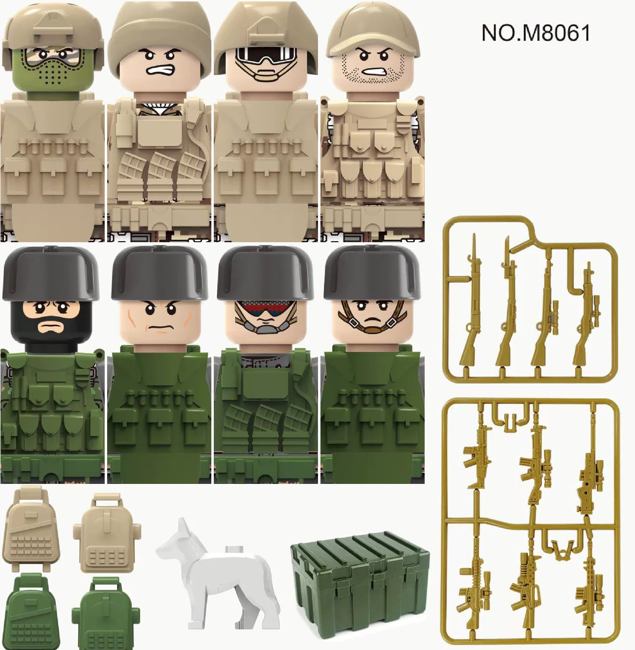 (Style D) City Profession Workers Mini Figures Building Blocks Doctor Nurse Patient Firefighter Painter Police Astronaut Farmer Bricks Toys