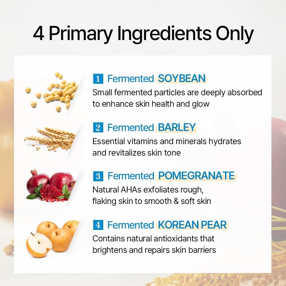 mixsoon Bean Essence 2-in-1 Gentle Liquid Exfoliant Hydrating Serum for Glass Skin Fermented Soybean Extract for Smooth Texture Pore Care Korean Skincare 50ml