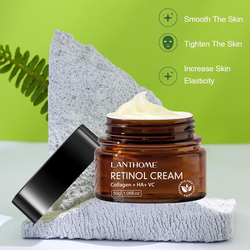 Retinol Cream 50ml Anti Aging Face Moisturiser for Skin Renewal Home Care Natural 50ml