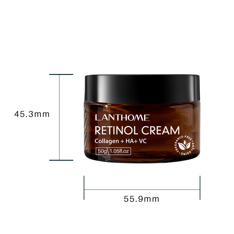 Retinol Cream 50ml Anti Aging Face Moisturiser for Skin Renewal Home Care Natural 50ml