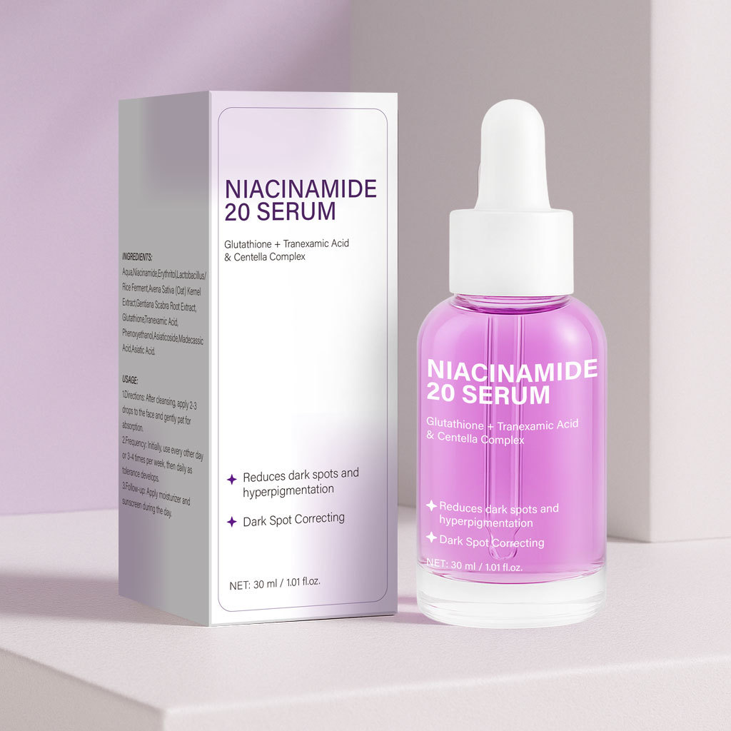 Niacinamide Brightening Anti Aging Essence Serum For Dull Uneven Skin Tone Daily Hydrating Facial Rejuvenating Care 30ml