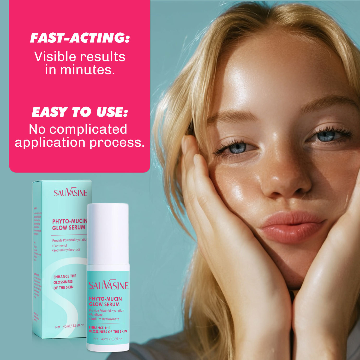 Plant Mucin Radiance Essence Hydrating Dark Spot And Fine Line Reducing Glow Boosting Facial Oil
