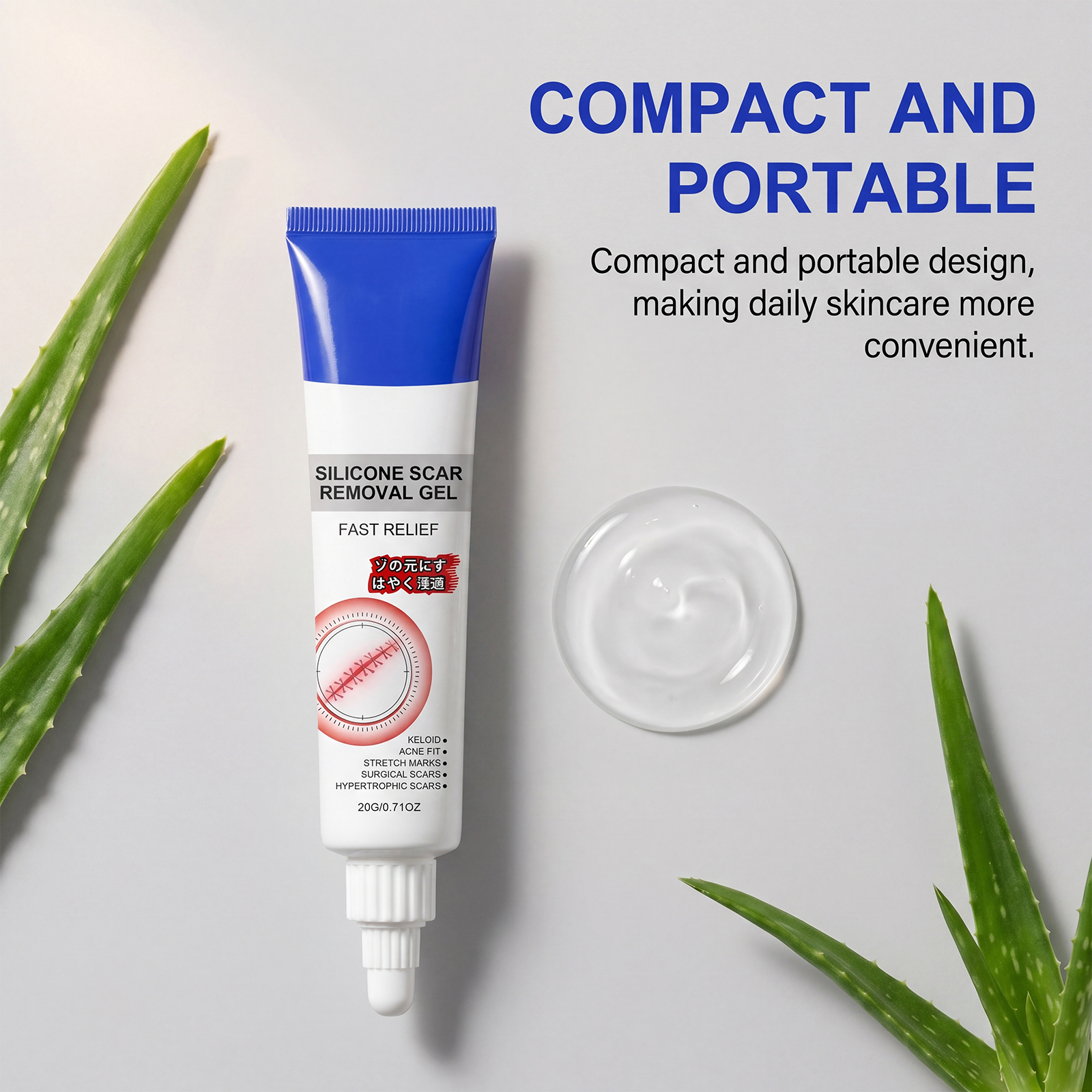 Skin Care Gel Refreshing Texture Quick Absorb Moisturizing Soften Improve Uneven Skin Surface Daily Maintenance