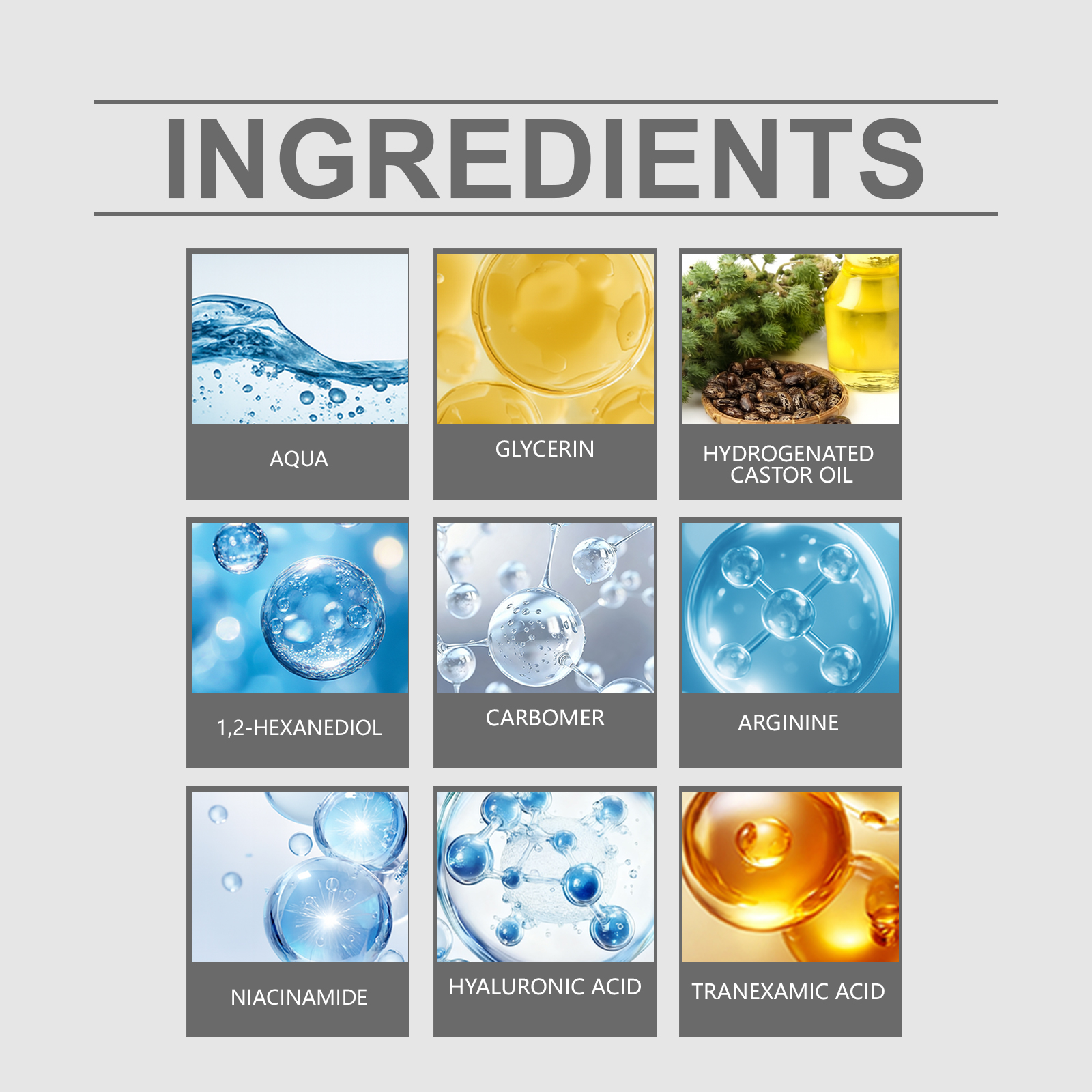 Nicotinamide Facial Essence Liquid Hydrating Moisturizing Lubricating Smoothing Brightening Refining Tender Soft Smooth Facial Skin