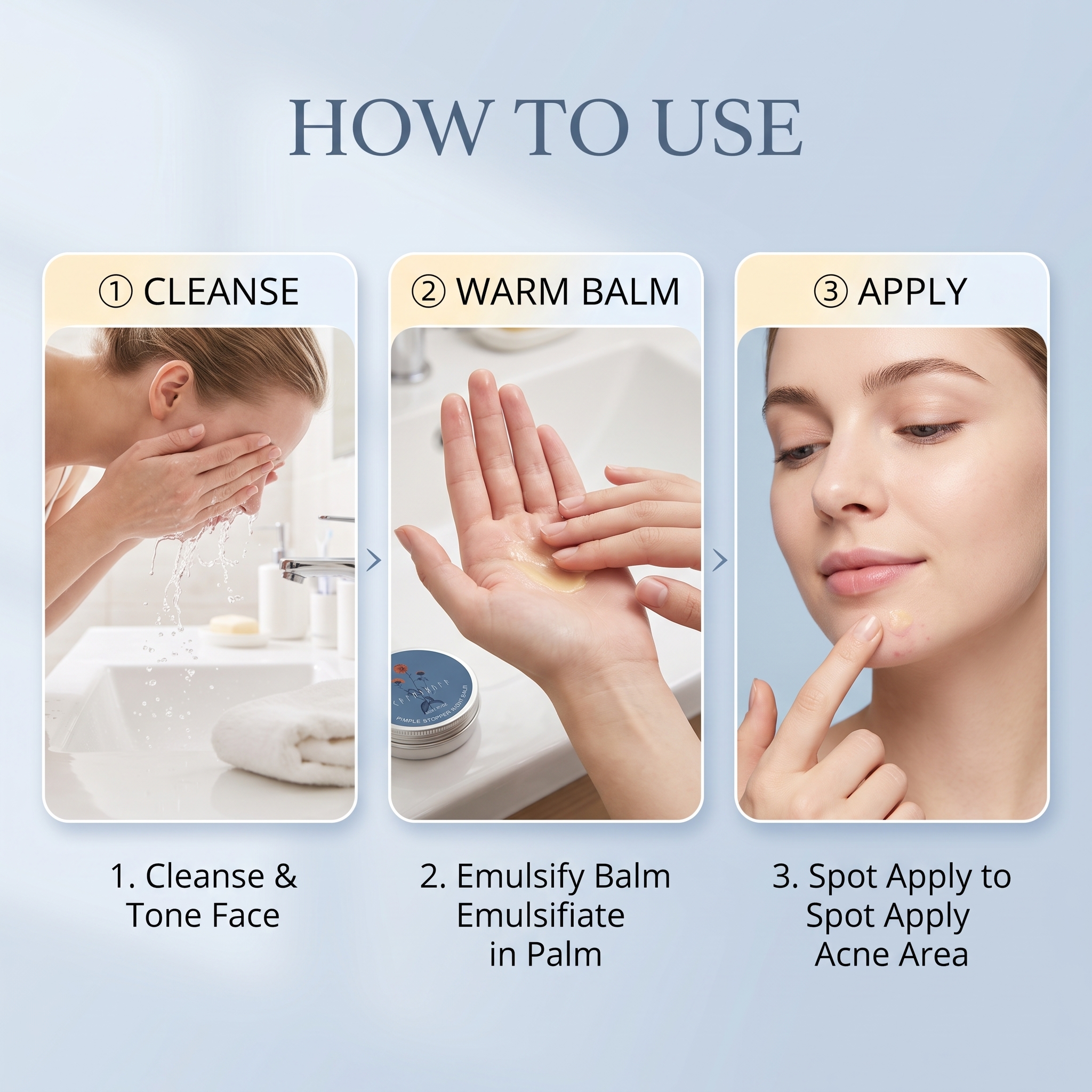 Night Skin Care Ointment Mild Moisturizing Hydrating Refreshing Cozy Portable Facial Acne Daily Skin Treatment