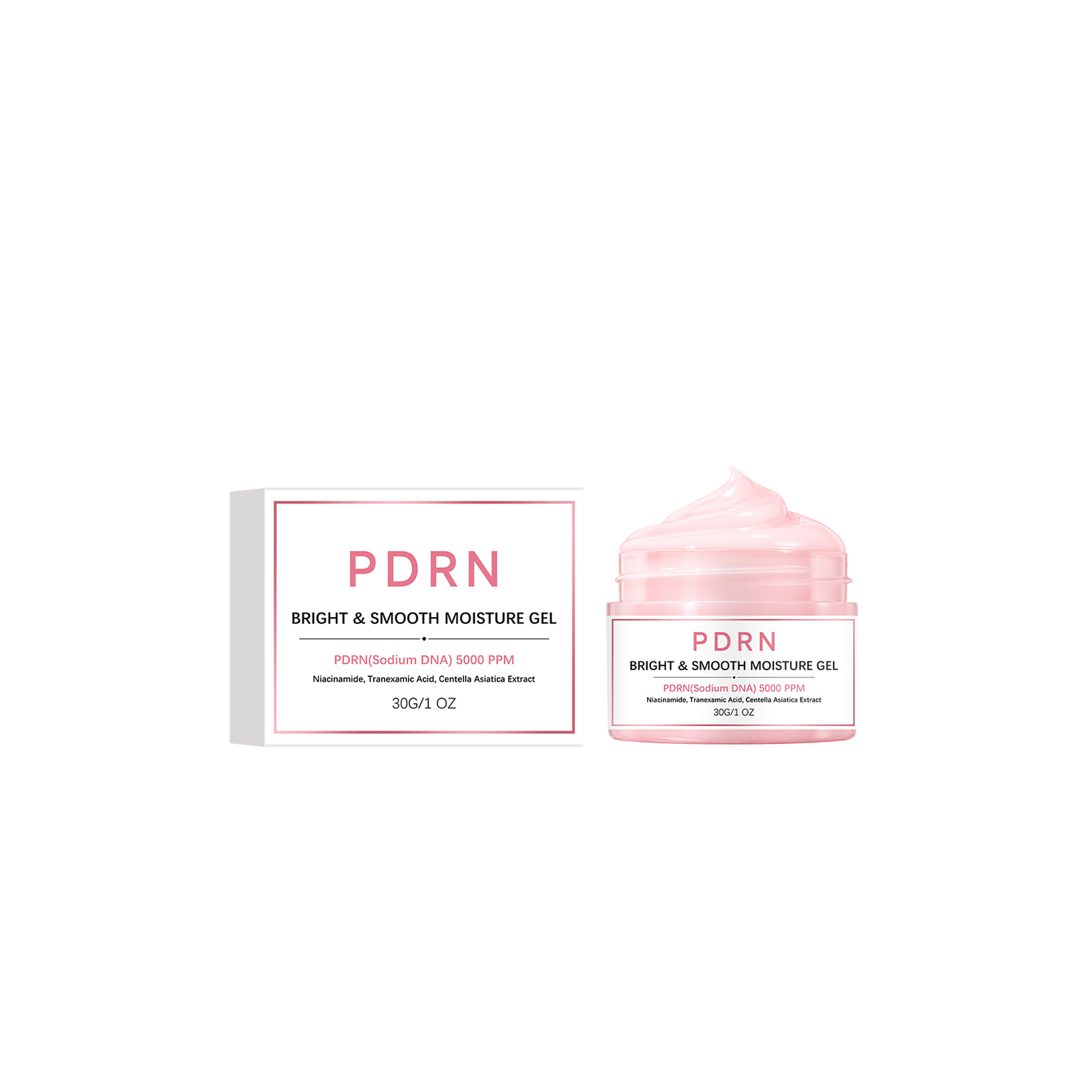 Brightening Moisturizing Gel Mild Refreshing Hydrating Soft Glossy Daily Facial Skin Care Treatment
