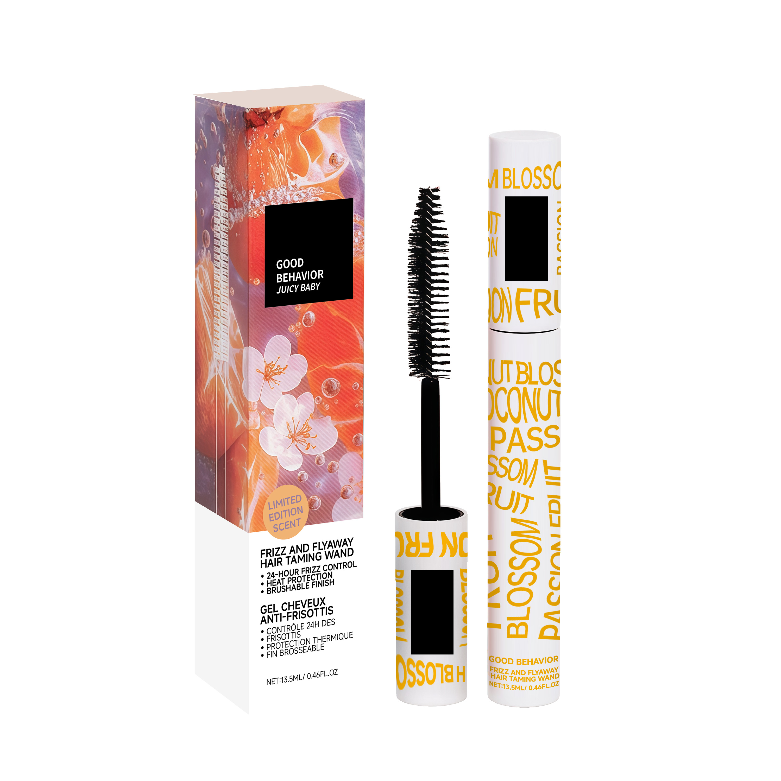 Hair Styling Stick Light Non Greasy Soft Shiny Fluffy Portable Daily Tame Broken Hair Smooth Glossy Voluminous Small