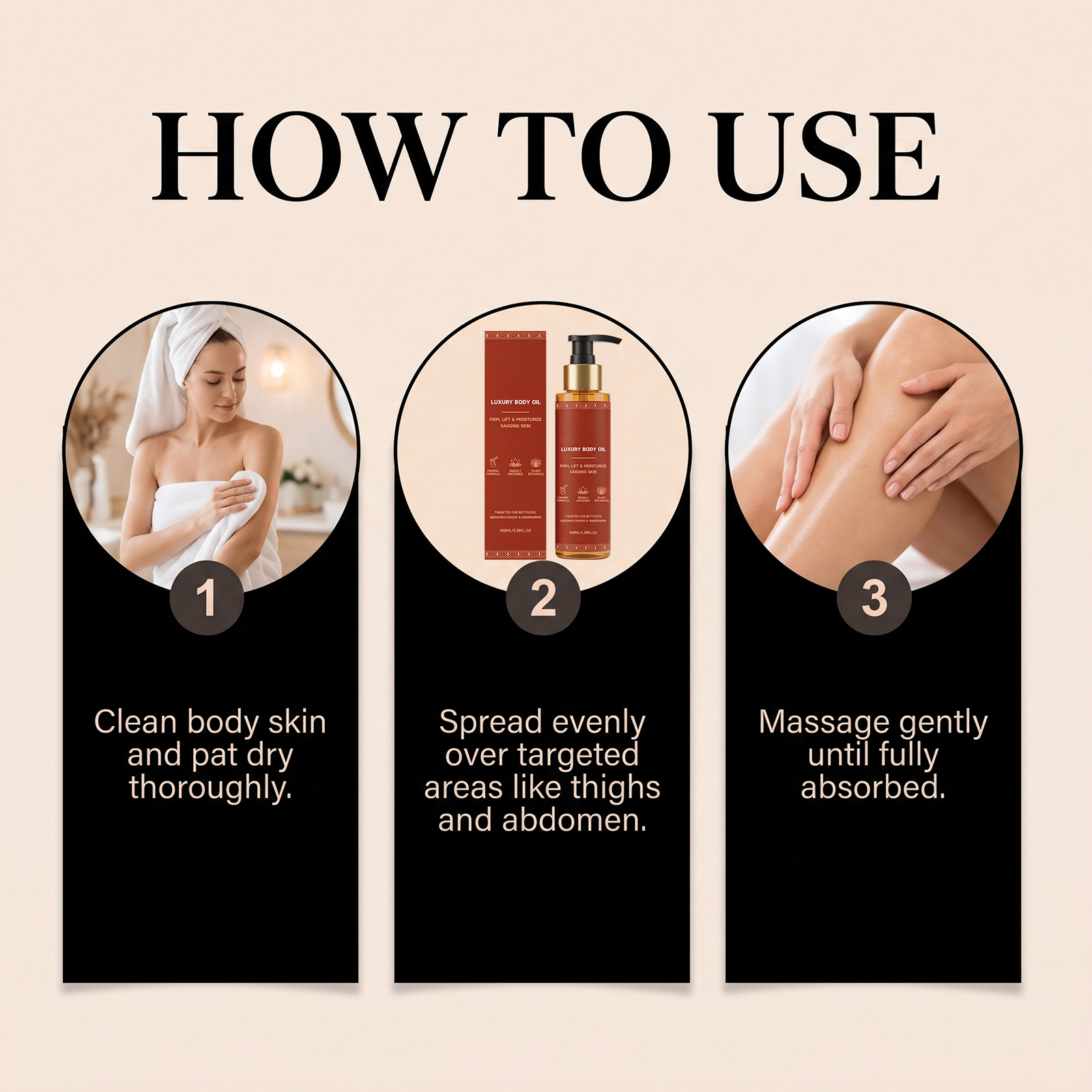 Brightening Body Oil Soft Light Smooth Shiny Fresh Hydrating Quick Absorb Non Sticky Care Skin Whole Body