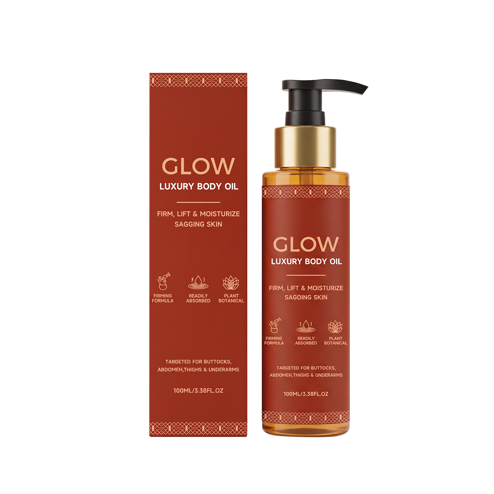 Brightening Body Oil Soft Light Smooth Shiny Fresh Hydrating Quick Absorb Non Sticky Care Skin Whole Body