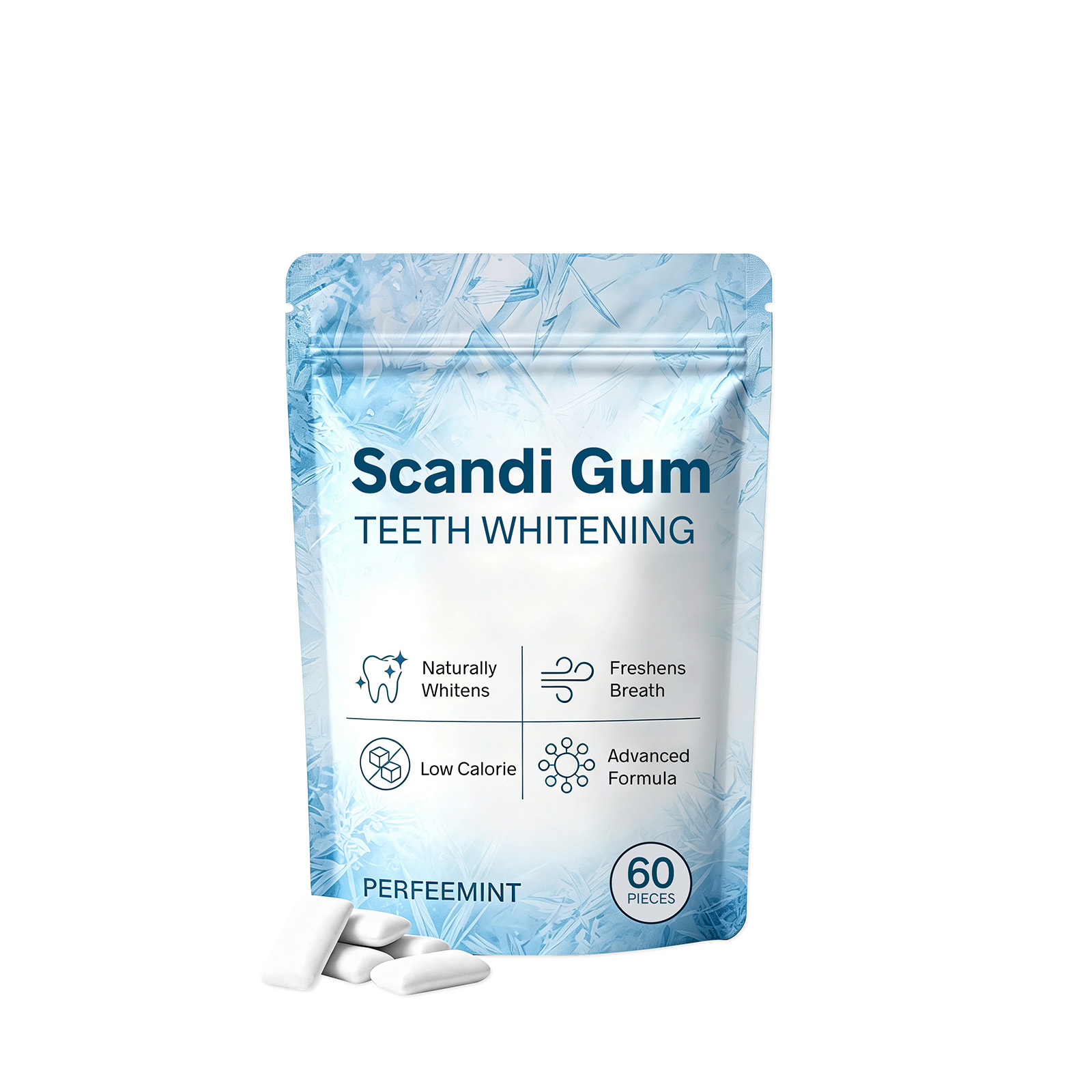 Refreshing Bright Clean Chewing Gum Fresh Teeth Protection Mild Care Daily Clean Mouth Improve Tooth Breath