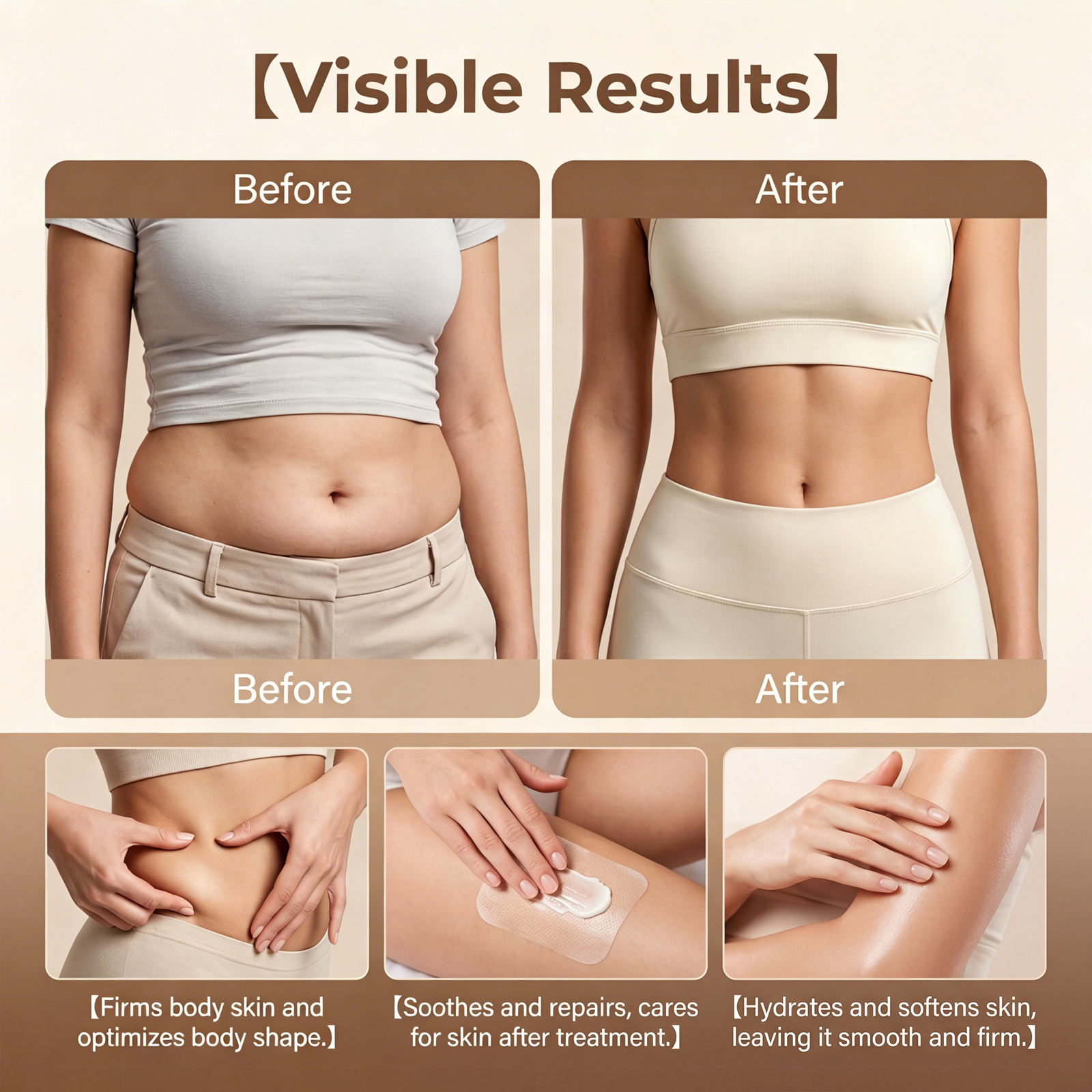 Herbal Body Care Patch Mild Formula Fits Skin Light Convenient Shape Body Curves