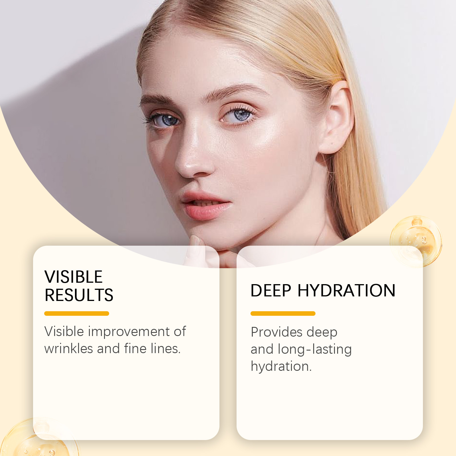 Multi Effect Body Care Cream Moisturize Nourish Rejuvenate Young Skin Face Body Use