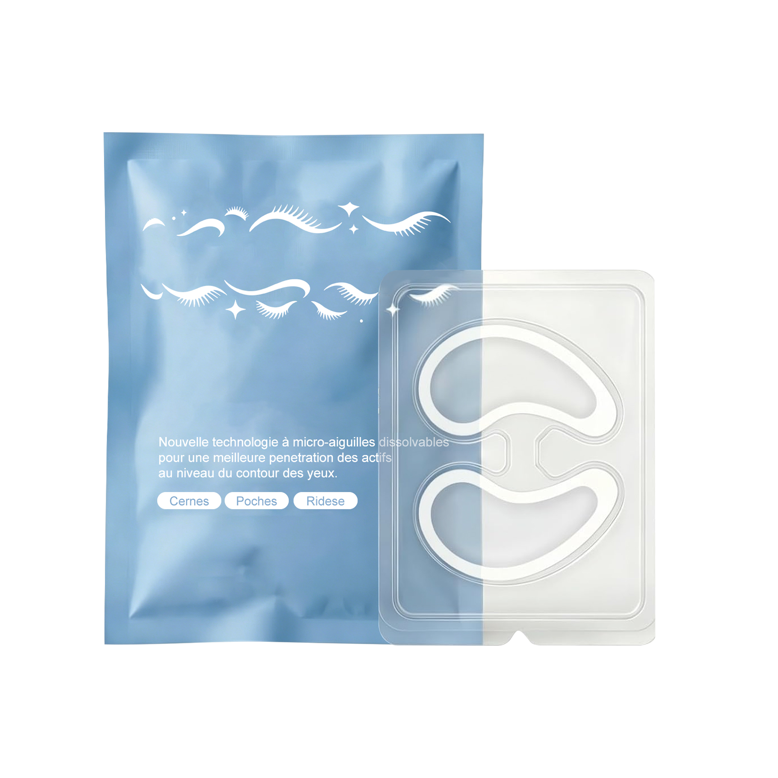Collagen Eye Mask Daily Care Hydrating Bright Delicate Skin Friendly Soft Comfortable Periorbital Skin Treatment