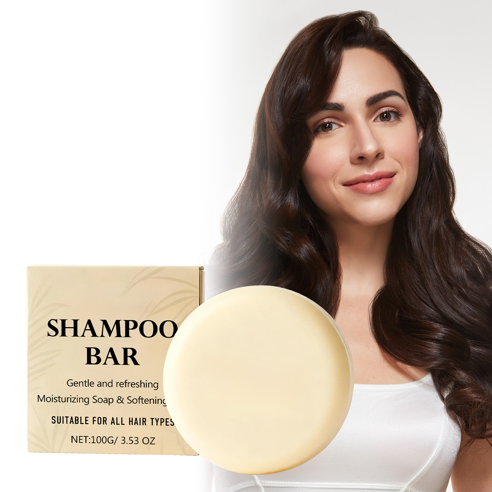 Hair Wash Soap Mild Cleansing Foam Care Frizzy Smooth Daily Maintain Hair Treatment