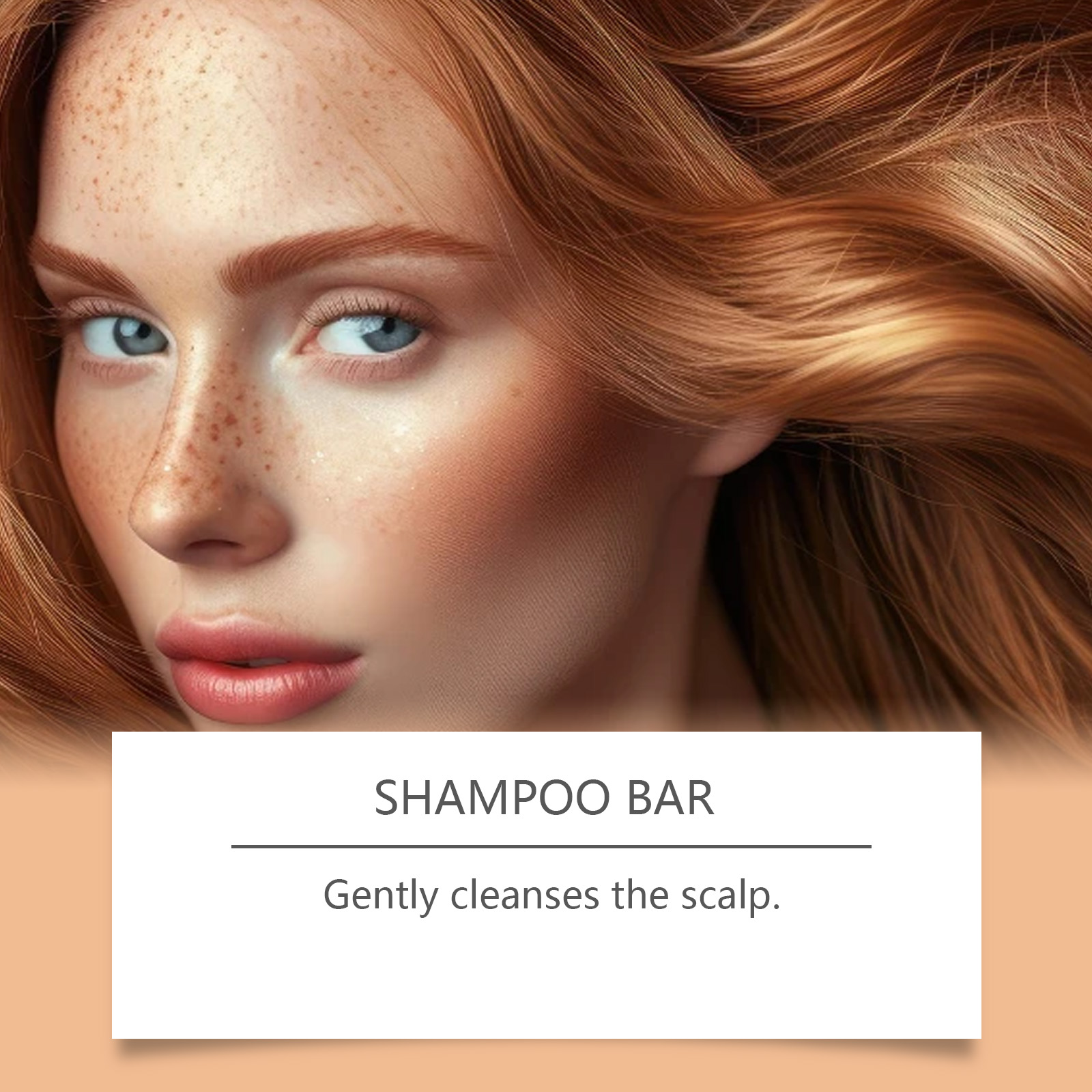 Hair Wash Soap Mild Cleansing Foam Care Frizzy Smooth Daily Maintain Hair Treatment