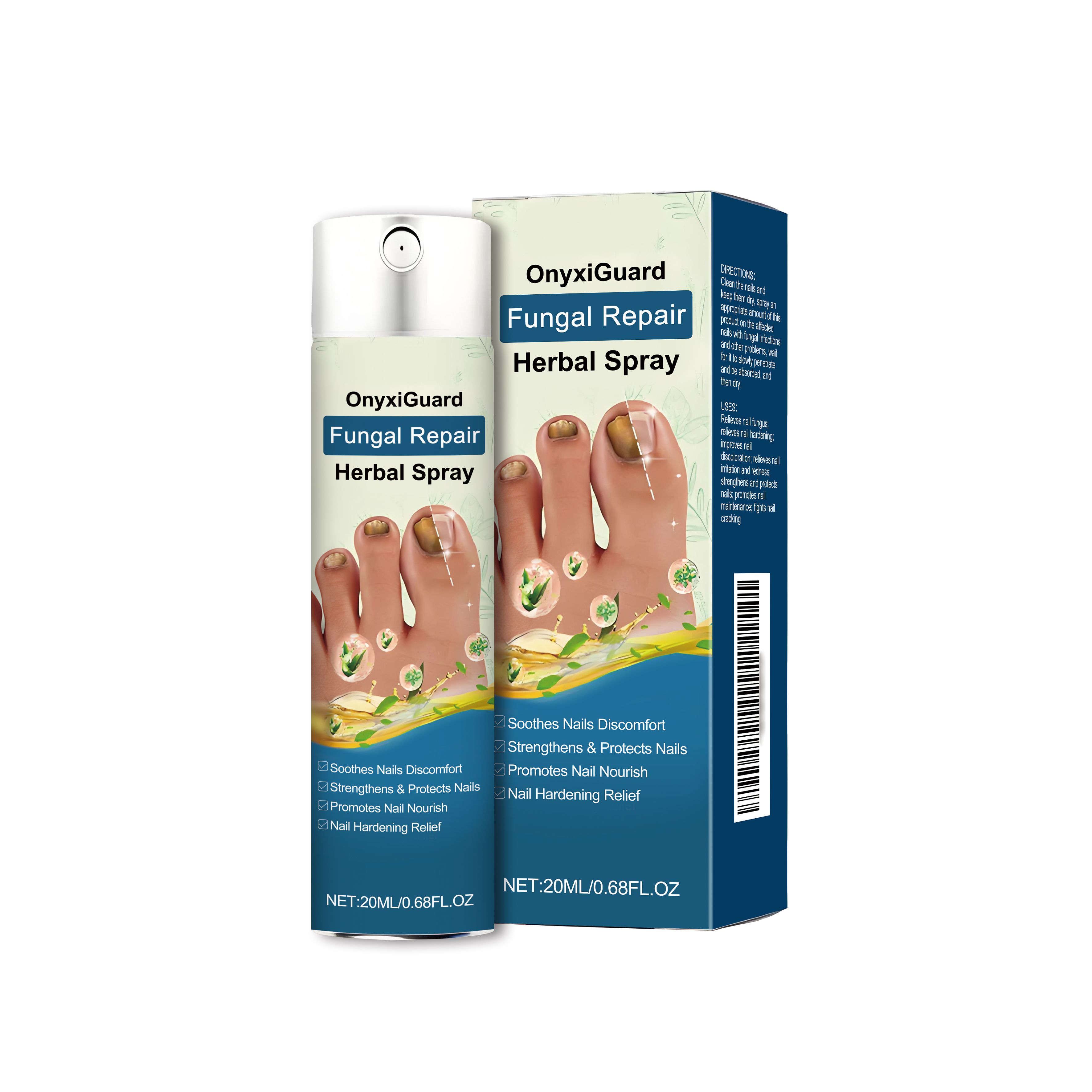 Nail Care Spray Gentle Nourishing Cleansing For Hand Foot Nail Daily Moisturizing Protection