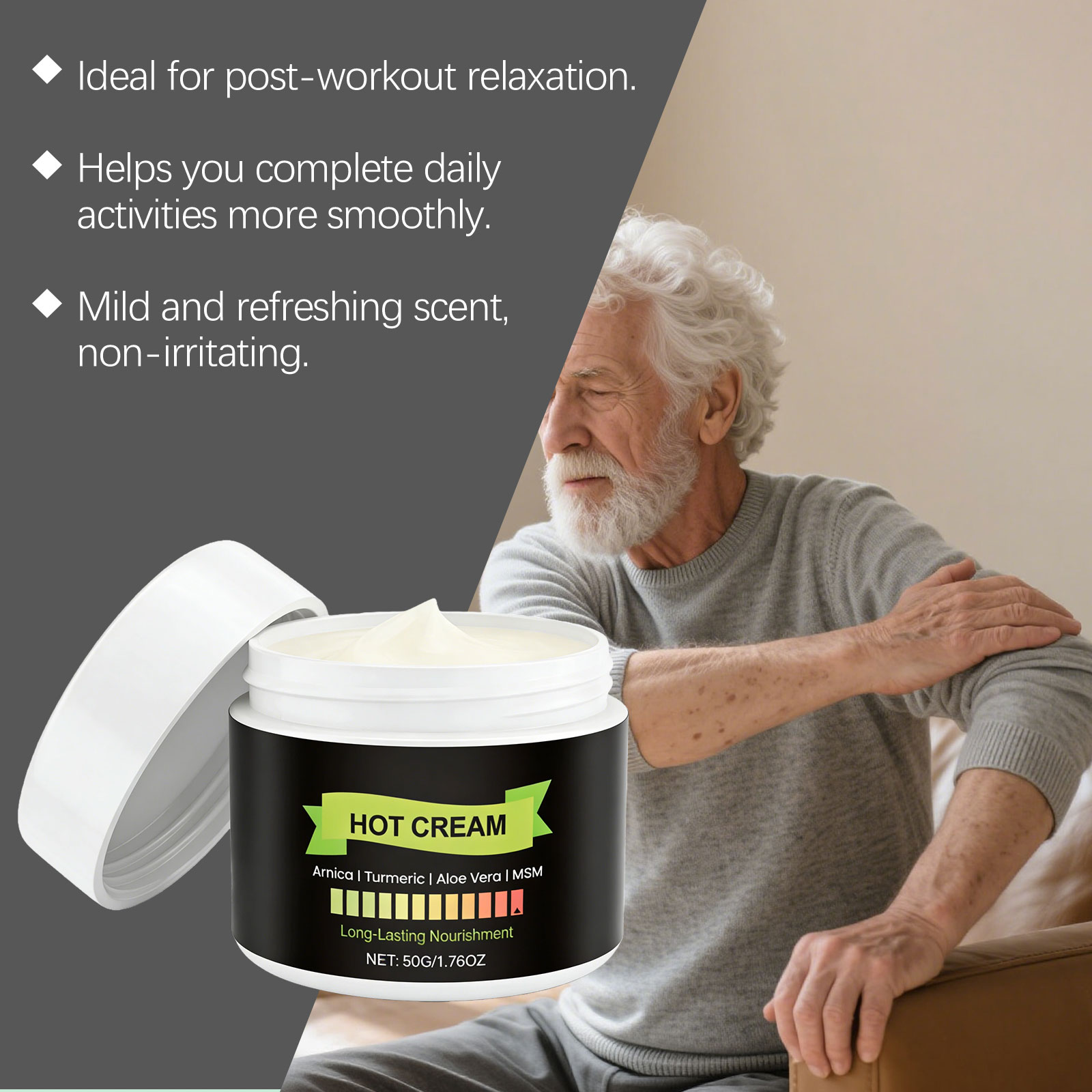 Body Care Ointment Mild Ingredients Moisturizing Nourishing Body Skin Massage Coated External Care Cream