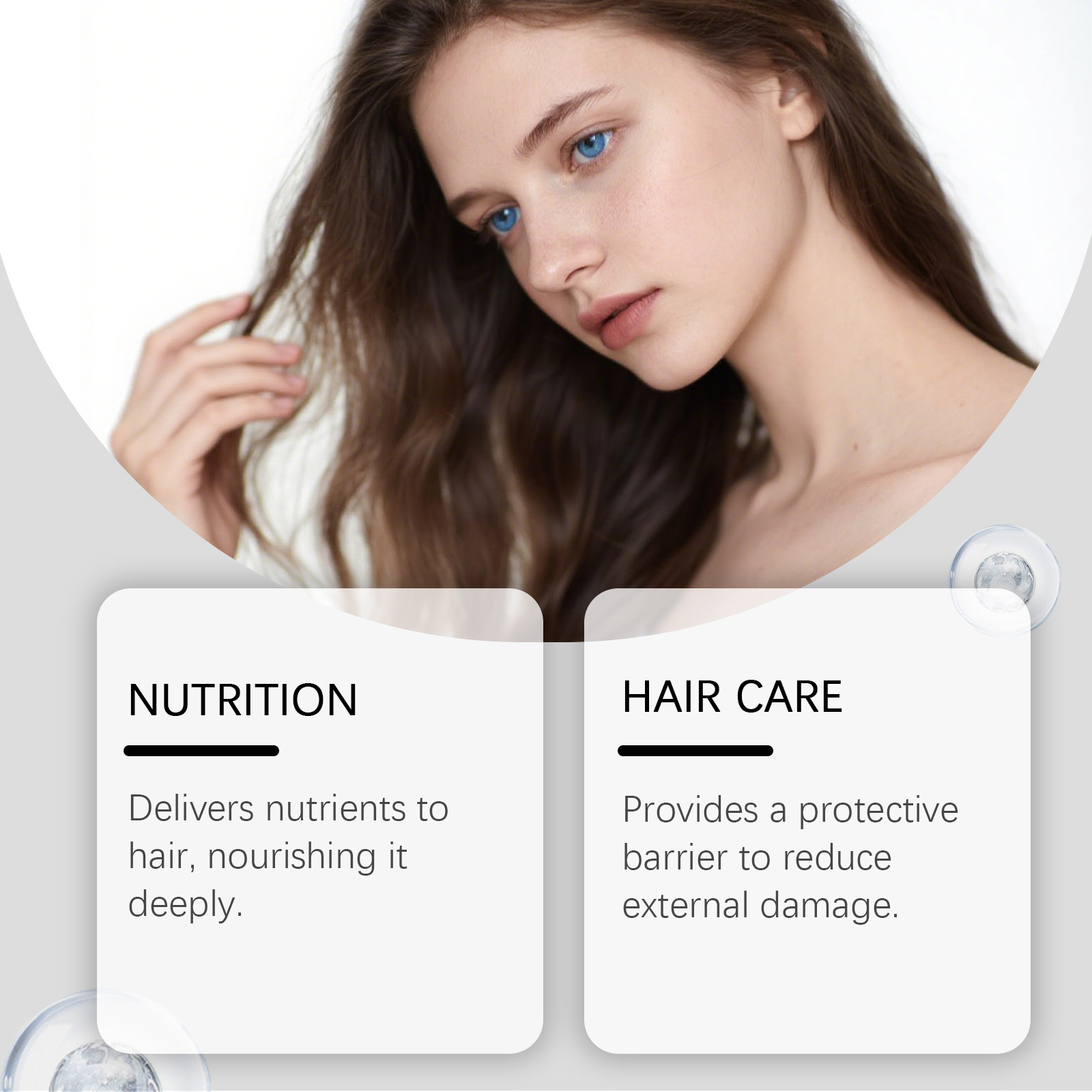 Fluffy Dry Hair Spray Air Volumizing Refreshing Light Silky Hair Natural High Cranial Top Daily Convenient Care