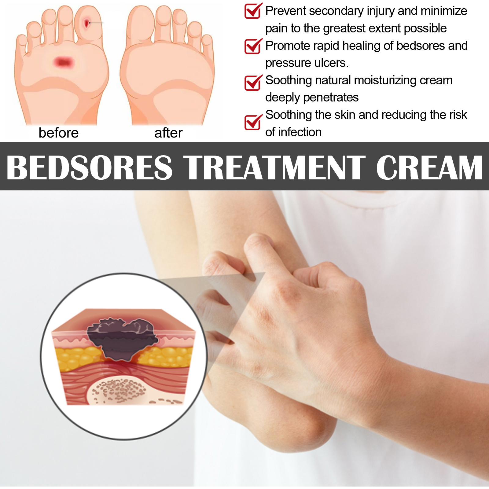 Skin Care Cream Soothing Moisturizing Barrier Support For Daily Body Skin Nourishment 20g