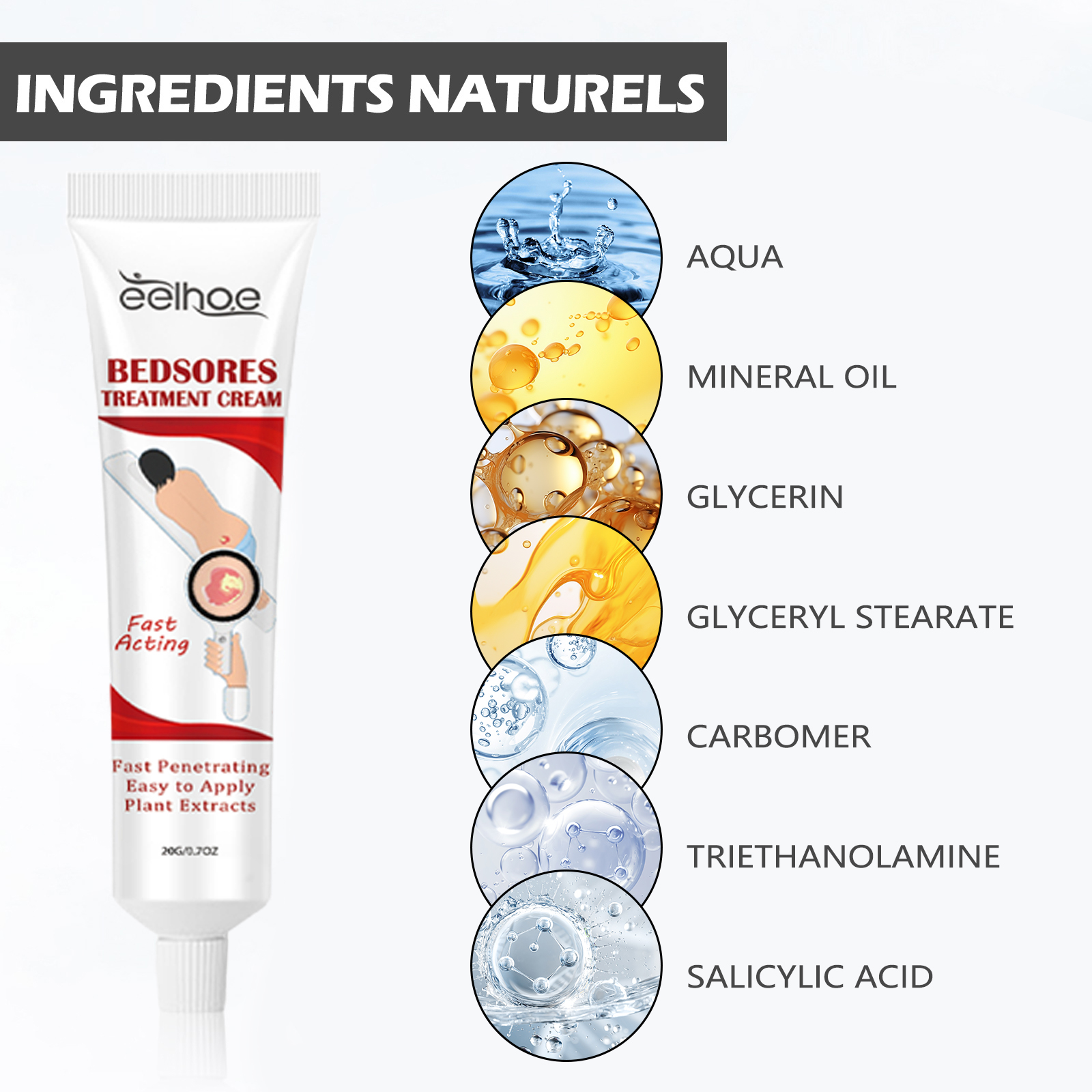 Skin Care Cream Soothing Moisturizing Barrier Support For Daily Body Skin Nourishment 20g