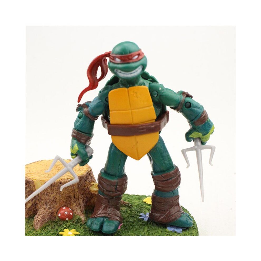 4pcs Teenage Mutant Ninja Turtles Classic Collection 5' Action Figure Kids Toys