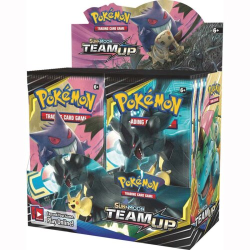 (Teamup 324pcs) Pokemon Boxed Cards Bundle Pikachu GX Holo Card sets