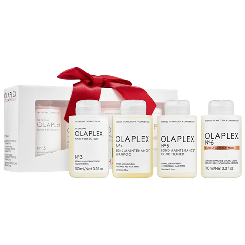 4Pcs/Set Olaplex HOLIDAY HAIR FIX Repair Dry Frizz No.3 4 5 6 Bond Perfector Stand Alone Professional Hair Treatment Hair Oil