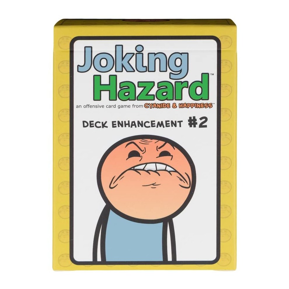 Card Game Joking Hazard Deck Enhancement Expansion Party Games Board Games Best Gift Stocking Filler Present for Adults Teens Age 17+