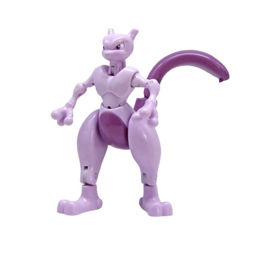 Pokemon Ball Mewtwo Deformable Ball Toy with Action Figures Anime Elf Model Boxed Children Fun Toy Game Gift For Kids Birthday