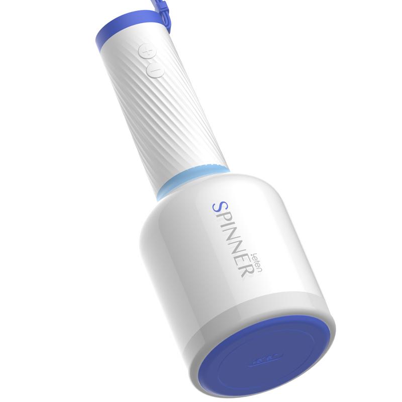 Male Masturbator Auto Rotation Penis Exserciser Stroker Cup Men Sex Toy Wine Bottle Design USB Rechargeable