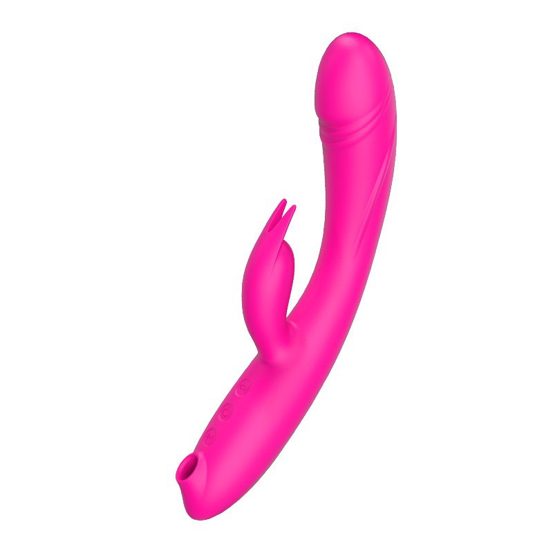 3 in 1 Rabbit Vibrators Sex Toys G Spot Dildo Clitoralal Anal Sex Toy Sucking Stimulator Adult Toys Vibrating Bullet Vaginal Massager 10 Vibrations and 5 Sucktion Modes