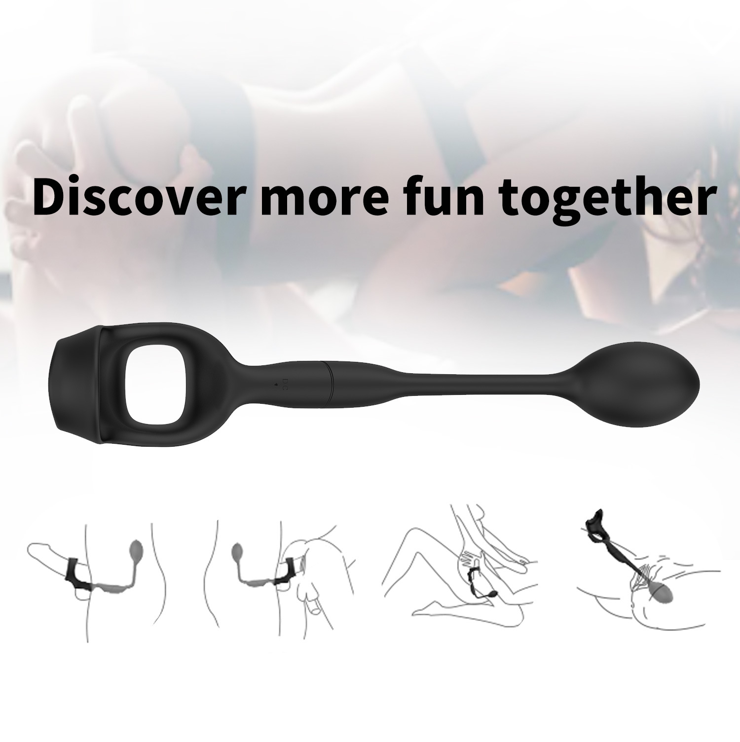 Vibrating Cock Ring UK Penis Rings Vibrators Sex Toy for Men Anal Wand Bullet Adult Products with 10 Vibratiing Modes Remote Control Wearable Anal Plug Prostate Massaging