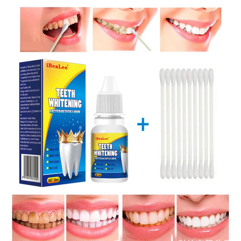 Teeth whitening Bactriostatic Liouid  Oral Hygiene Dental Tools Removes Plaque Stains Fresh Breath