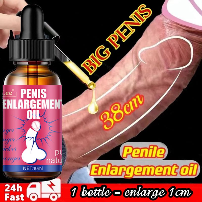 iBeaLee Penis Enlargement Oil Growth Massage Oil Men Big Cock Erection Lubricant lncrease XXL Men